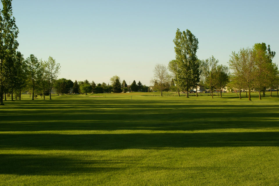 Fairway view at Prairie View Community Golf Course